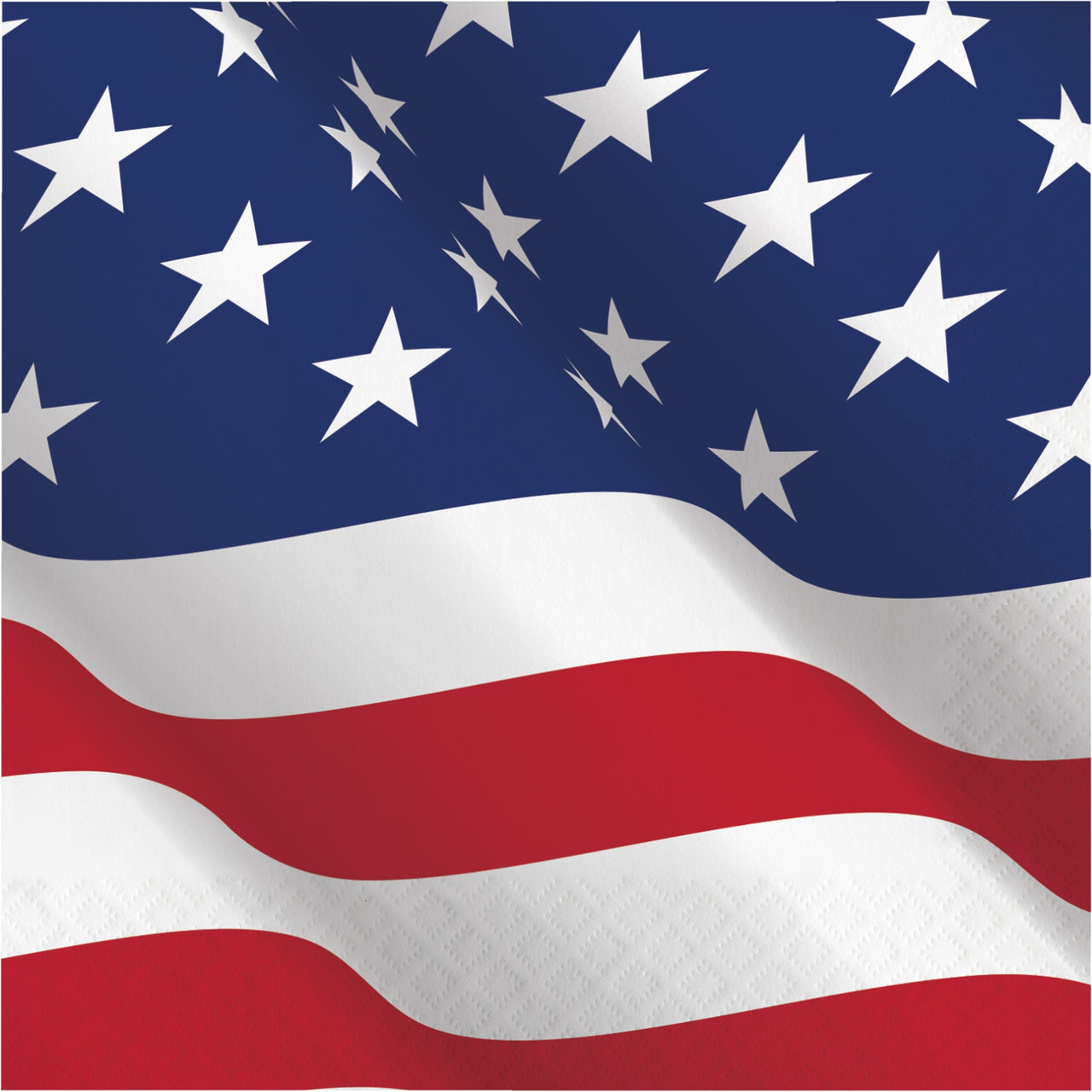 Flag Flair Luncheon Napkins 6.5" x 6.5"