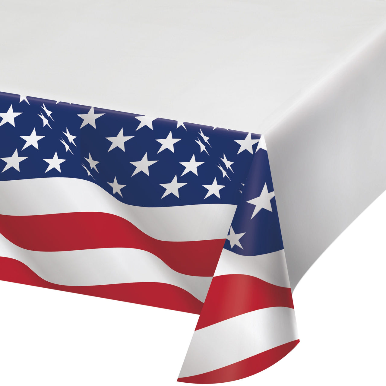 Flag Flair Plastic Tablecovers 54" x 96"