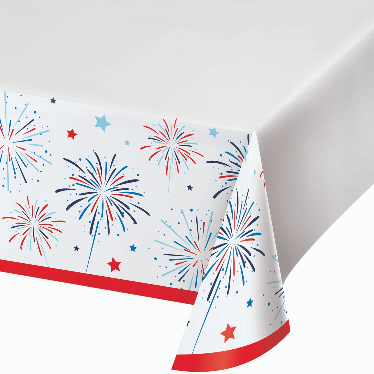 Liberty Lights Plastic Tablecovers 54" x 96"