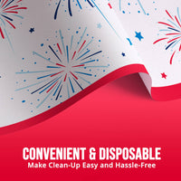 Liberty Lights Plastic Tablecovers 54