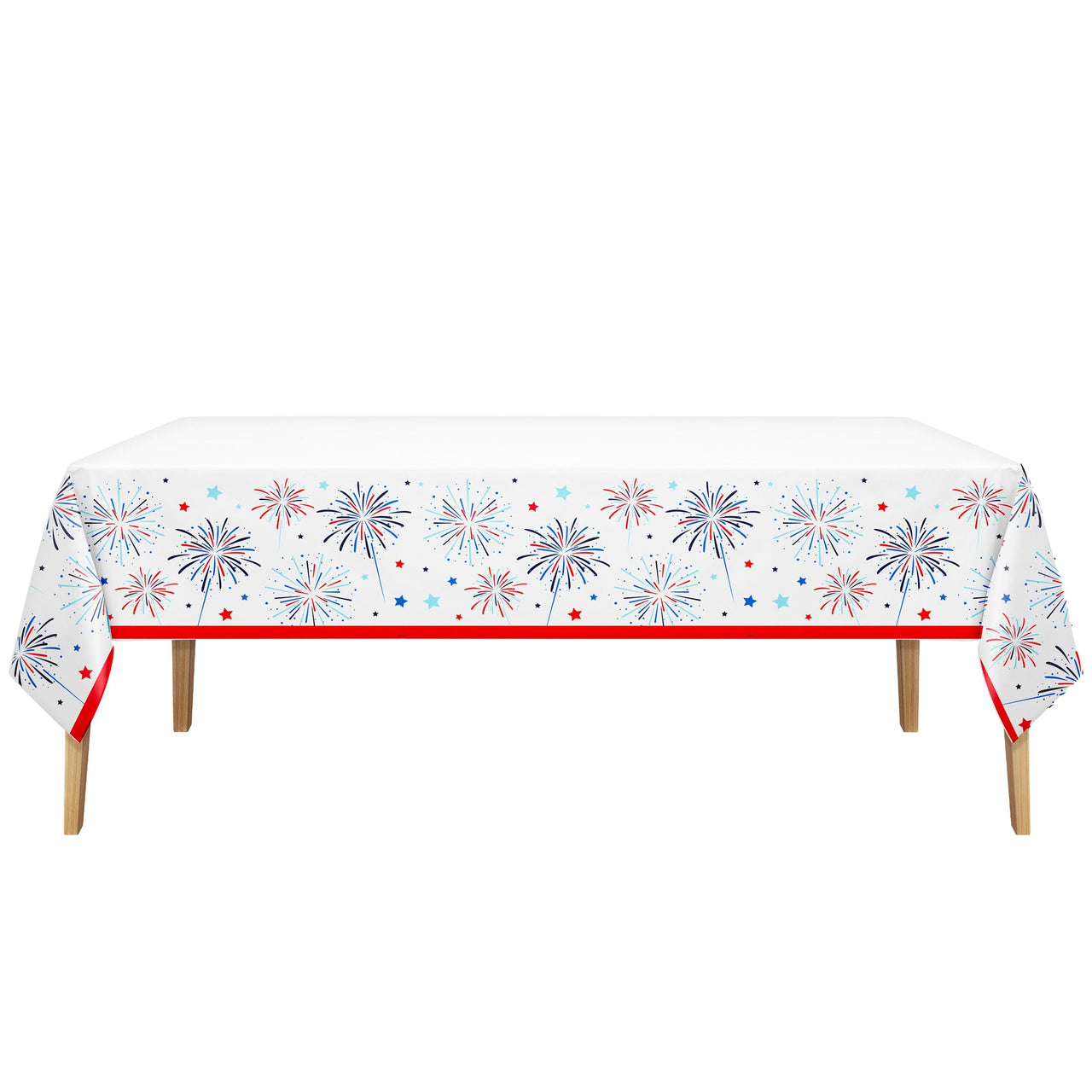 Liberty Lights Plastic Tablecovers 54" x 96"