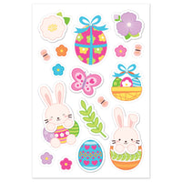 3-D Easter Layered Stickers - 17 Stickers Per Sheet