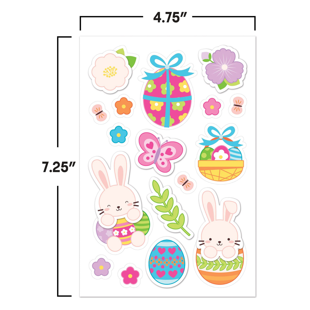 3-D Easter Layered Stickers - 17 Stickers Per Sheet - view 5