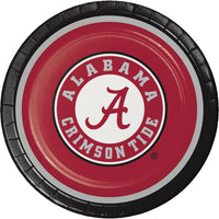 98 Pack University of Alabama Crimson Tide Party Supplies Retail Floor Display - Sports Party Supplies by Creative Converting