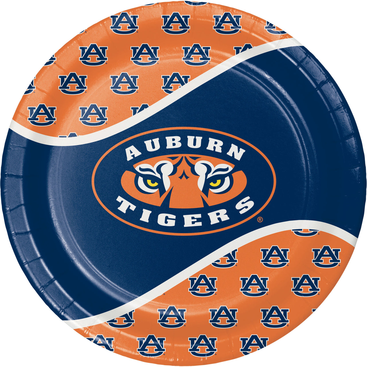 98 Pack Auburn University Tigers Party Supplies Retail Floor Display - Sports Party Supplies by Creative Converting