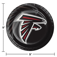 96ct Bulk Atlanta Falcons Dinner Plates