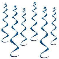 Blue Twirly Whirlys Party Decoration