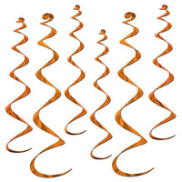 Orange Twirly Whirlys Party Decoration