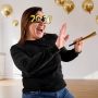 2027 Gold Glitter Eyeglasses New Year's & Graduation Party Favors