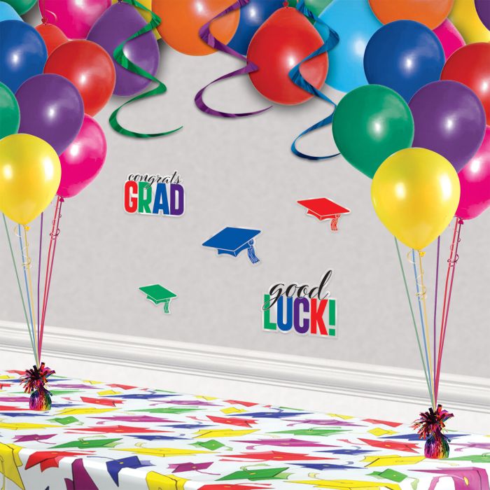 Rainbow Metallic Wrapped Balloon Weight