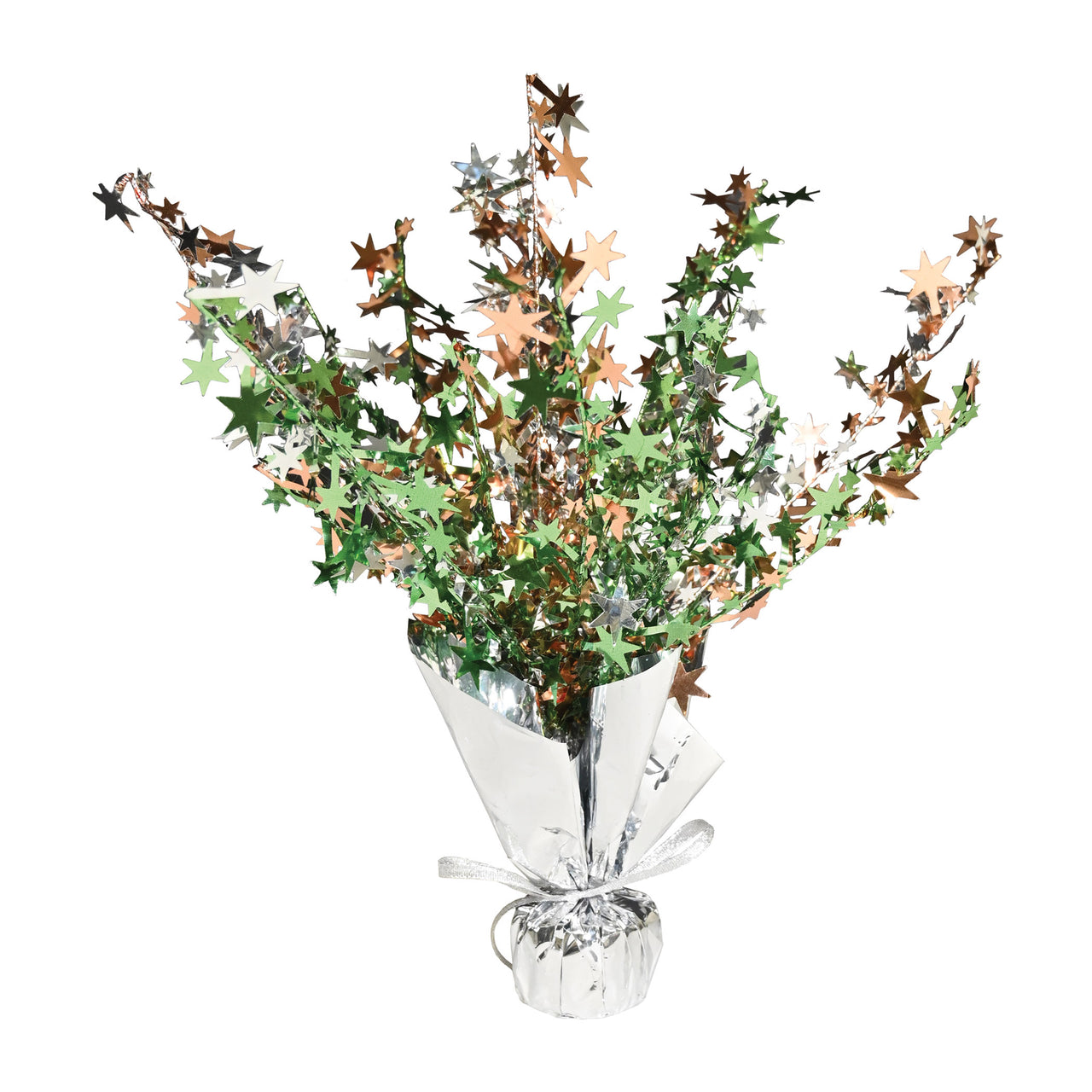 Star Gleam 'N Burst Centerpiece, Pastel - 15 Inch Table Decor