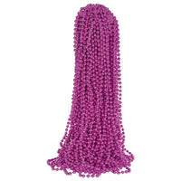 Pink Party Beads - 7mm x 33