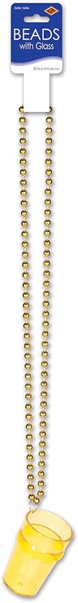 Bead Necklaces with Glass