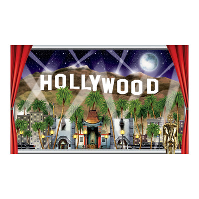 Hollywood Insta-View, 3' 2" x 5' 2", Insta-Theme, Awards Night