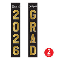 Graduation Jointed Foil Pull-Down Cutouts (2-Pack)