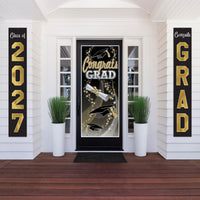 Graduation Foil Pull-Down Cutouts - 6 ft Jointed Figures