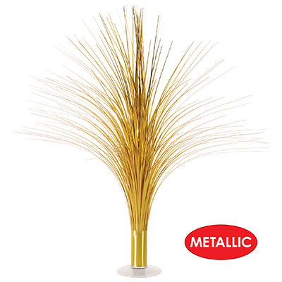 METALLIC SPRAY CENTERPIECE