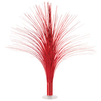 Red Metallic Spray Centerpiece, 19