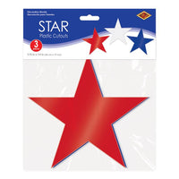 Plastic Star Cutout Decorations