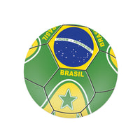 Brasil Soccer Peel 'N Place Decal - 5.25