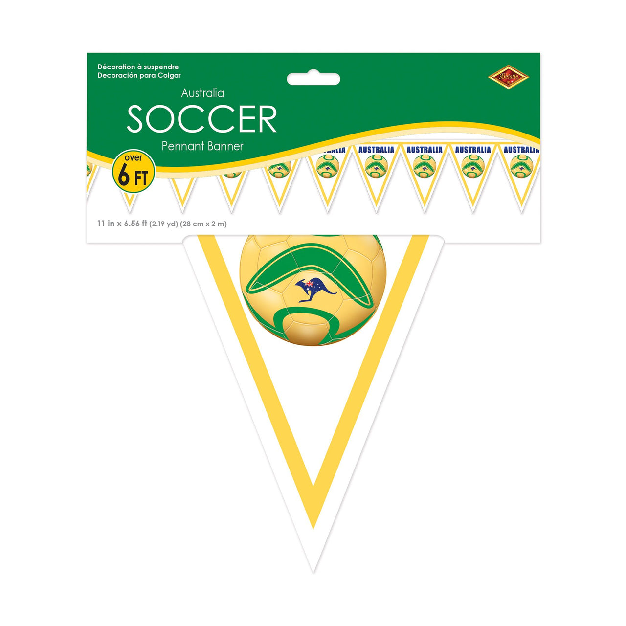 Australia Flag Pennant Banner - All-Weather Sports Decor