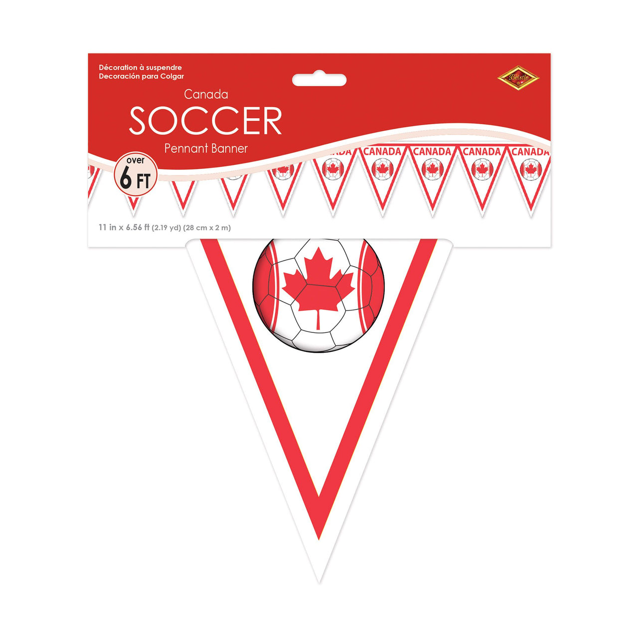 Canada Pennant Banner - All-Weather Sports Flag Garland
