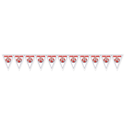 England Soccer Pennant Banner - All-Weather Design