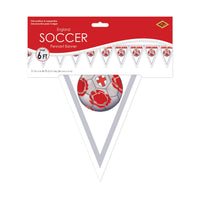 England Soccer Pennant Banner - All-Weather Design