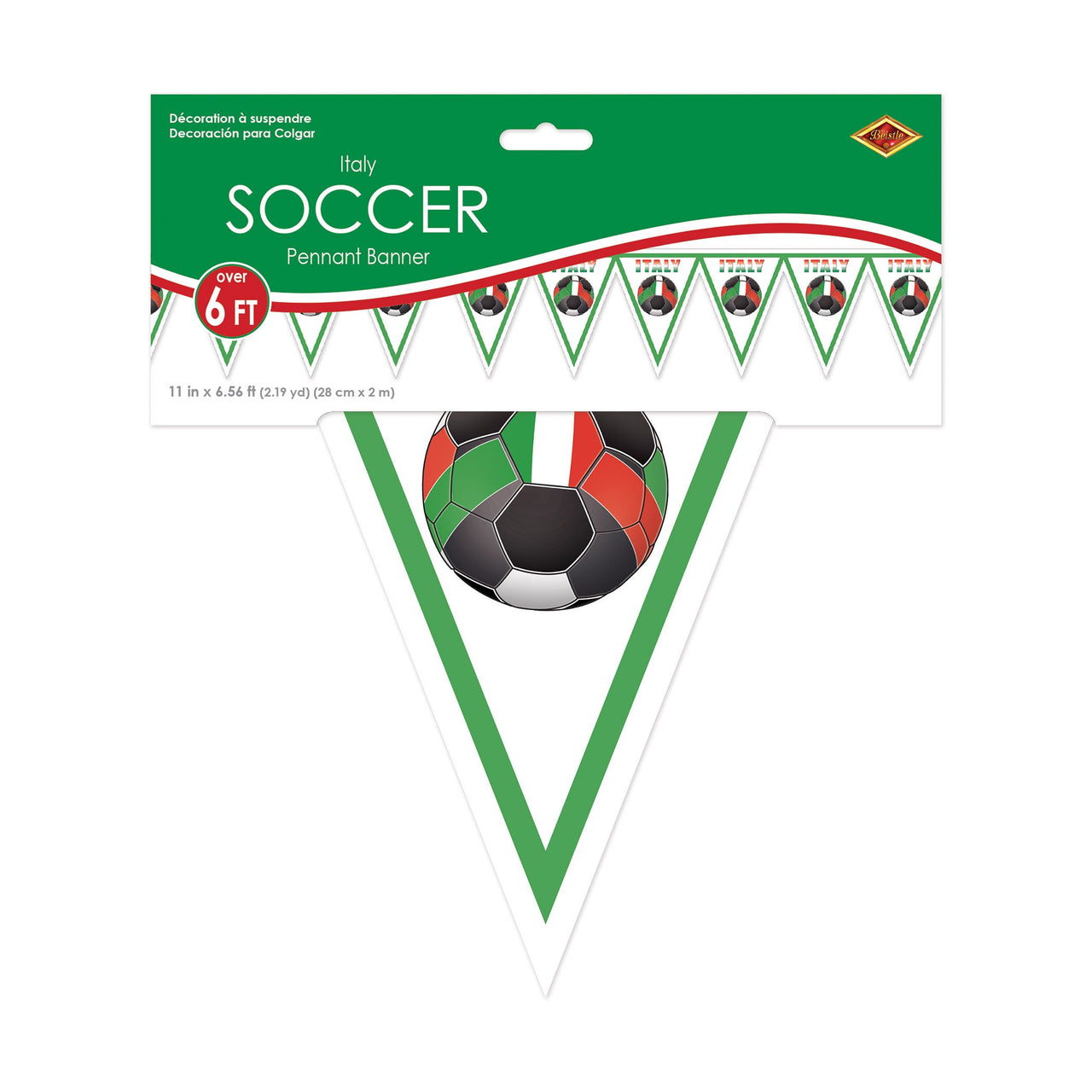 Italy Pennant Banner - All-Weather Soccer & Sports Decor