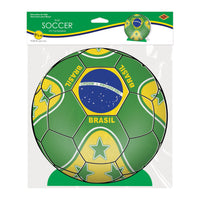 Brazil Soccer 3D Centerpiece - 9.25 inch Sports Decoration