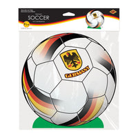Germany Soccer 3D Centerpiece - 9.25 inch Sports Decoration