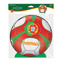 Portugal Soccer Centerpiece - 9.25