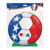 USA Soccer 3-D Centerpiece - 9.25 inch Sports Decoration