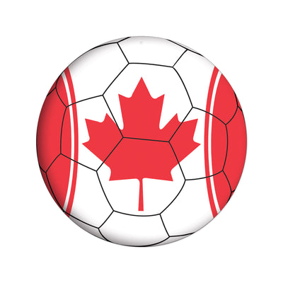 Canadian Soccer Cutout - 10" Double-Sided Decor