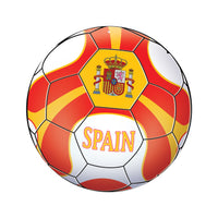 Spain Soccer Ball Cutout - 10