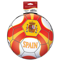 Spain Soccer Ball Cutout - 10