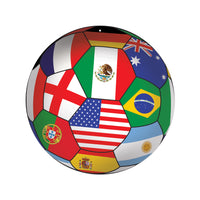 Soccer Ball Cutout - International Theme (10 inch)