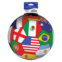 Soccer Ball Cutout - International Theme (10 inch)