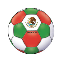 Mexico Soccer Cutout - 10 Inch Double-Sided Decoration
