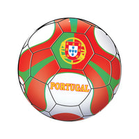 Portugal Soccer Cutout Decor - Double-Sided 10 inch