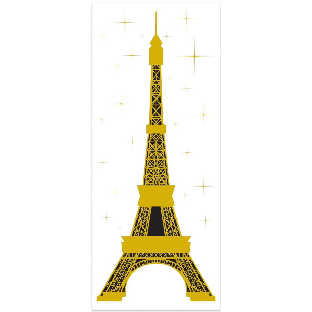 Eiffel Tower All-Weather Door Cover - French Decor
