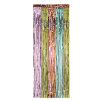 1-Ply Gleam 'N Curtain, Pastel - 8 Ft x 3 Ft Party Backdrop