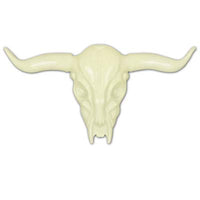 PLASTIC LONGHORN SKULL