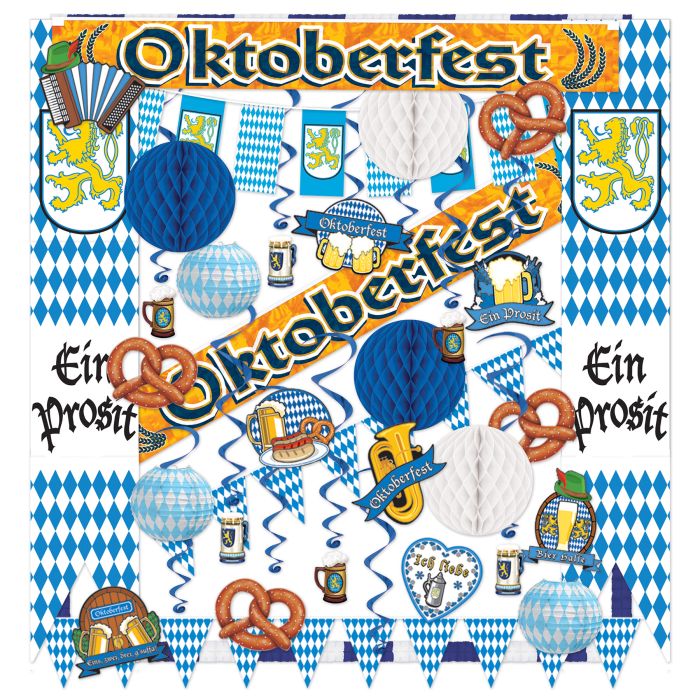 40 Piece Oktoberfest Decorating Kit