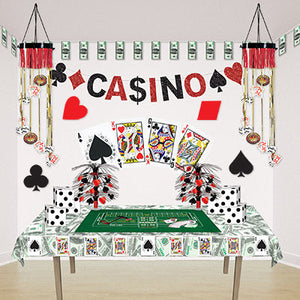 Casino Prom Kit Decorations