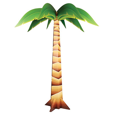  3-D PALM TREE PROP