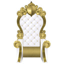 White and Gold 3-D Prom Throne Prop