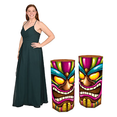 LUAU 3-D TIKI PROPS