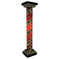 RED CARPET 3-D TALL COLUMN PROPS