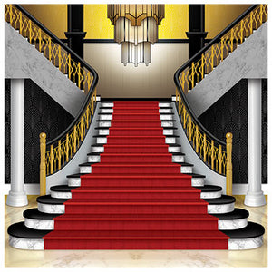 RED CARPET GRAND STAIRCASE PHOTO PROP